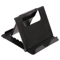 Подставка для телефона Luazon, складная, регулируемая высота, чёрная Подставка для телефона Luazon, складная, регулируемая высота, чёрная