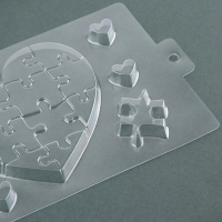 Форма для шоколада &laquo;Сердце&raquo;, 21 х 14 см