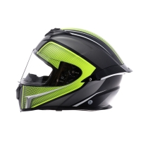 Шлем интеграл, графика, салатовый, размер L, FF867 Шлем интеграл, графика, салатовый, размер L, FF867
