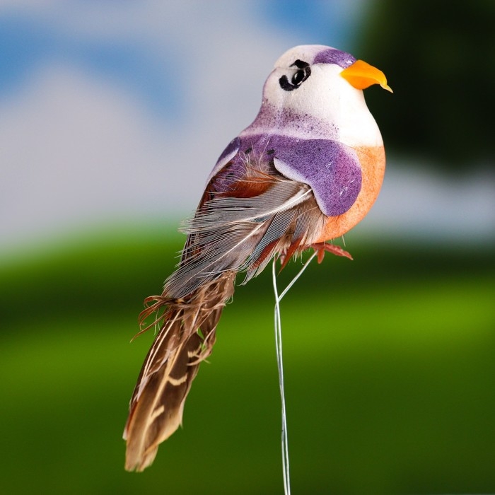 Штекер "Птичка Невеличка" 3х3см, длина 14см