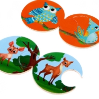 Пазлы логические 3 в 1 &laquo;&lrm;Мама, папа и малыш&raquo;&lrm;