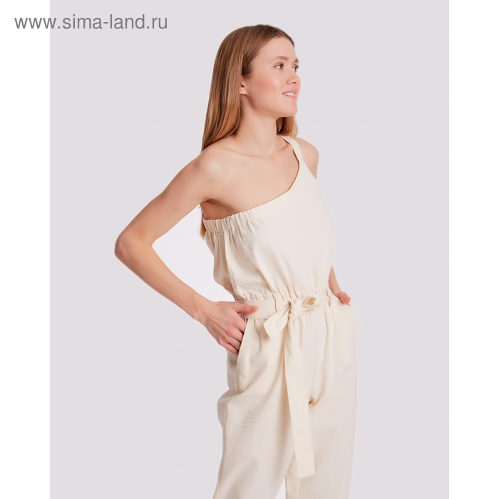 Комбинезон женский MINAKU: Enjoy цвет молочный, р-р 48 Комбинезон женский MINAKU: Enjoy цвет молочный, р-р 48