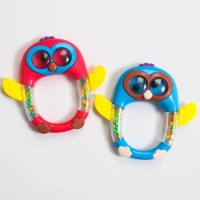 Погремушка &laquo;Совенок&raquo;, с эластичными элементами, цвет МИКС