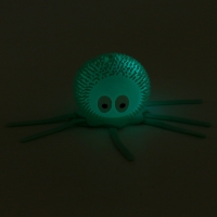 Мяч детский резиновый ёжка световой &laquo;Осьминог&raquo;, цвета МИКС , в шоубоксе