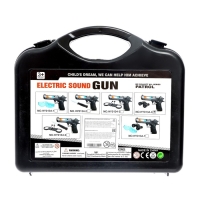 Пистолет Desert Eagle с биноклем, свет, звук, работает от батареек