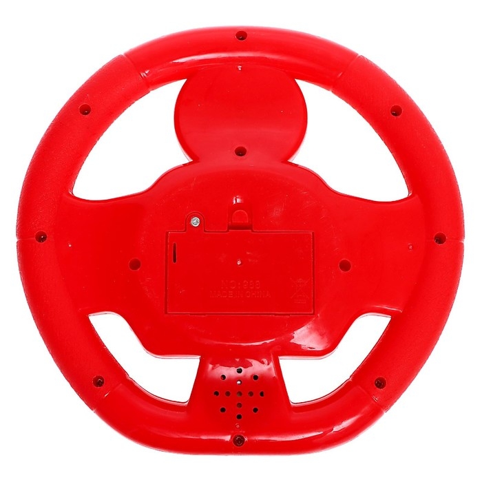 Музыкальный руль &laquo;Весело рулим&raquo;, работает от батареек, цвета микс