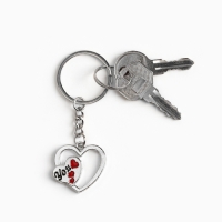 Брелок для ключей парный, &laquo;Ты моя булочка&raquo;, металл, 9 х 14 см