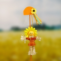 Огородное пугало &laquo;Солнце&raquo;, h = 53 см, МИКС, Greengo