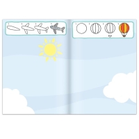 Книга &laquo;Я учусь рисовать. Для мальчиков&raquo;, 16 стр.