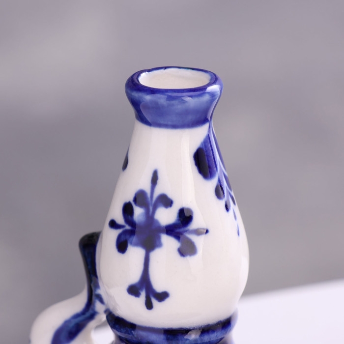 Подсвечник Подсвечник "Церковный", 5 см, гжель