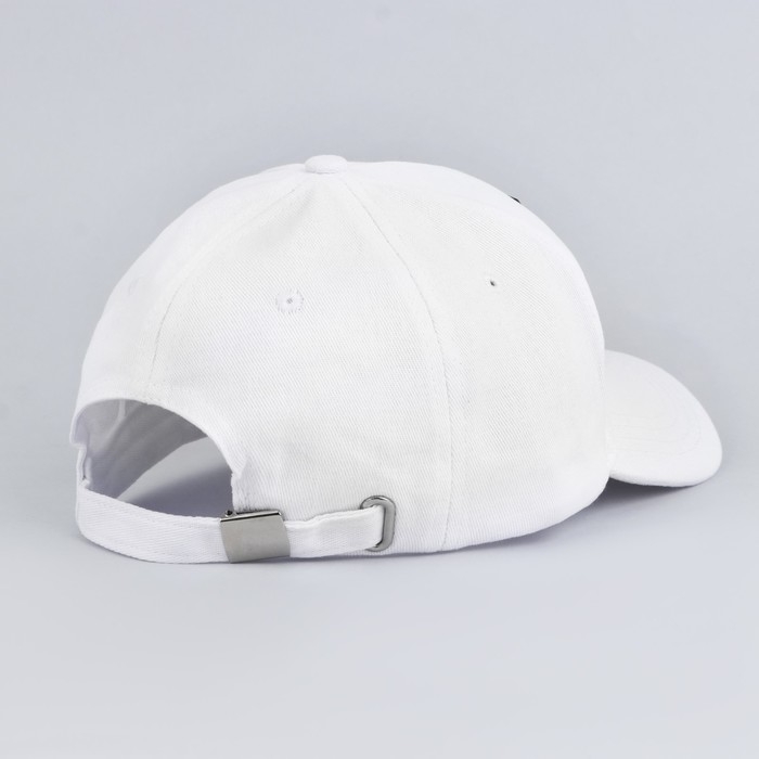 Кепка женская &laquo;A&raquo;, цвет белый, р-р 56