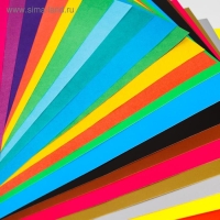 Набор "Смешарики" А4: 10л цветного одностороннего картона + 16л цветной двусторонней бумаги Набор "Смешарики" А4: 10л цветного одностороннего картона + 16л цветной двусторонней бумаги