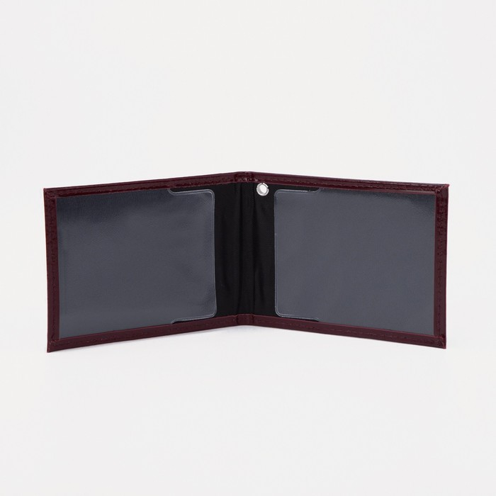 Обложка для удостоверения Обложка для удостоверения "Росгвардия", цвет бордовый