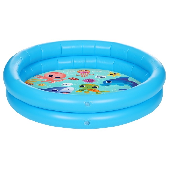 Бассейн надувной «На волне: Морские малыши», 62 х 14 см Бассейн надувной «На волне: Морские малыши», 62 х 14 см