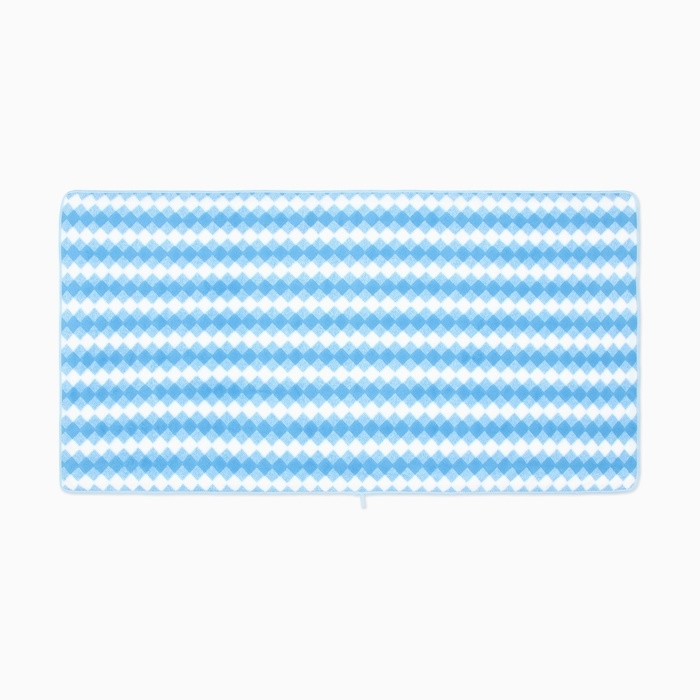 Полотенце банное Этель Полотенце банное Этель "Градиент", цв. голубой, 70х140 см, 100% п/э, 240 г/м2