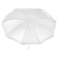 Зонт пляжный Maclay &laquo;Модерн&raquo;, с серебристым покрытием, d=150 cм, h=170 см, цвет МИКС