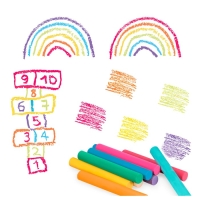 Мелки цветные 10 цветов, JOVI Classcolor, круглые Мелки цветные 10 цветов, JOVI Classcolor, круглые