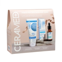 Подарочный набор косметики Ceramed: сыворотки 2 шт по 30 мл + крем для лица, 100 мл Подарочный набор косметики Ceramed: сыворотки 2 шт по 30 мл + крем для лица, 100 мл