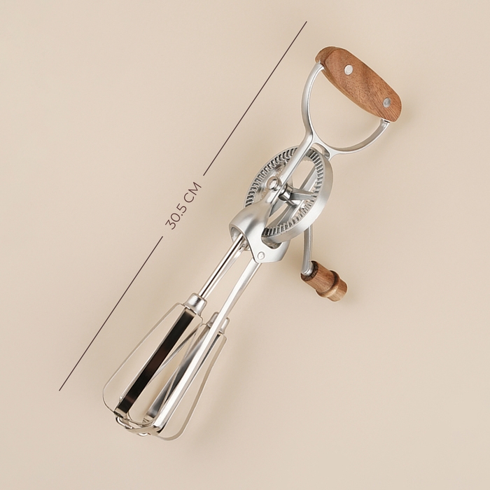 Венчик ручной SL Home Rueda, 30,5&times;11&times;7,5 см, цвет серебристый