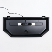 Аквариум "Панорамный" с крышкой, 105 литров, 80 х 35 х 39,5/44,5 см, чёрный Аквариум "Панорамный" с крышкой, 105 литров, 80 х 35 х 39,5/44,5 см, чёрный