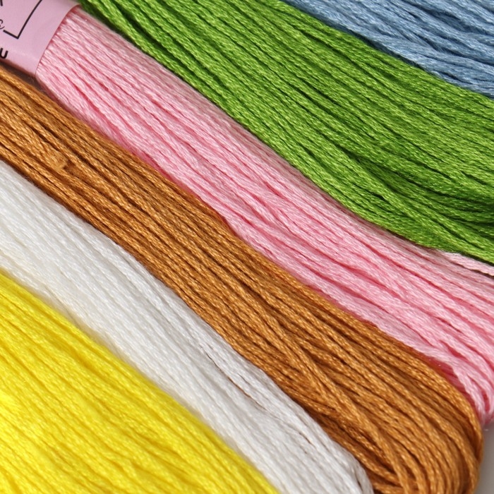 Набор ниток мулине №16, 8 ± 1 м, 6 шт Набор ниток мулине №16, 8 ± 1 м, 6 шт