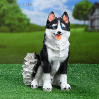 Садовая фигура "Собака Хаски" 27х20х37см Садовая фигура "Собака Хаски" 27х20х37см