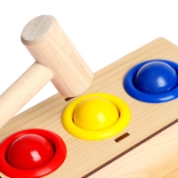 Стучалка-сортер &laquo;Классическая&raquo;, с молотком, МИКС, d шарика: 3 см