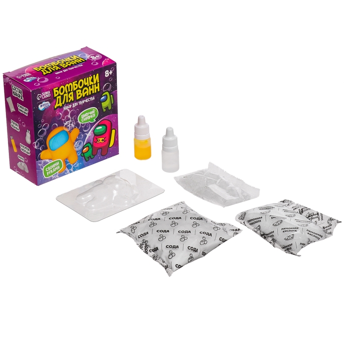 Бомбочки для ванн своими руками «Приключения в космосе», 1 форма Бомбочки для ванн своими руками «Приключения в космосе», 1 форма