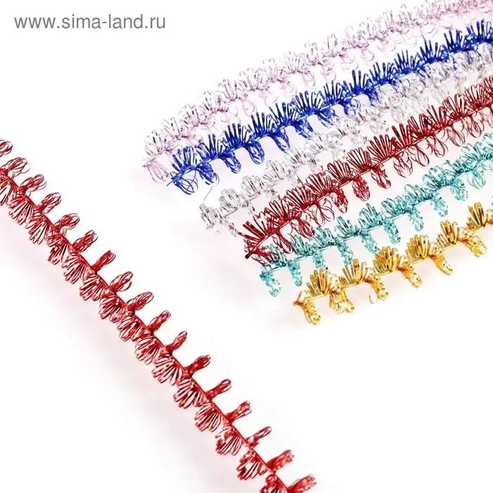 Мишура новогодняя &laquo;Бриз&raquo; одинарная, d-1,5 см, L-200 см, МИКС