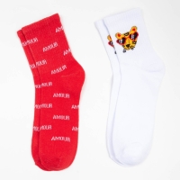 Набор женских носков KAFTAN Amour 2 пары, р-р 36-39 Набор женских носков KAFTAN Amour 2 пары, р-р 36-39