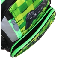 Рюкзак школьный, 37 х 26 х 13 см, эргономичная спинка, Calligrata ОРТ "Гейм" Рюкзак школьный, 37 х 26 х 13 см, эргономичная спинка, Calligrata ОРТ "Гейм"