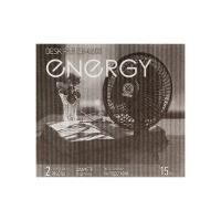 Вентилятор Energy EN-0630, настольный, 16 Вт, 2 скорости, чёрный