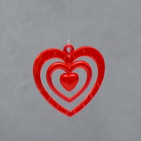 Музыка ветра пластик "Сердце"МИКС 4 трубочки 10*1 см 2 фигурки h=52 см Музыка ветра пластик "Сердце"МИКС 4 трубочки 10*1 см 2 фигурки h=52 см