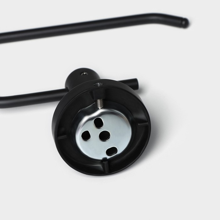 Держатель для туалетной бумаги St&ouml;lz loft, серия basic, цвет чёрный