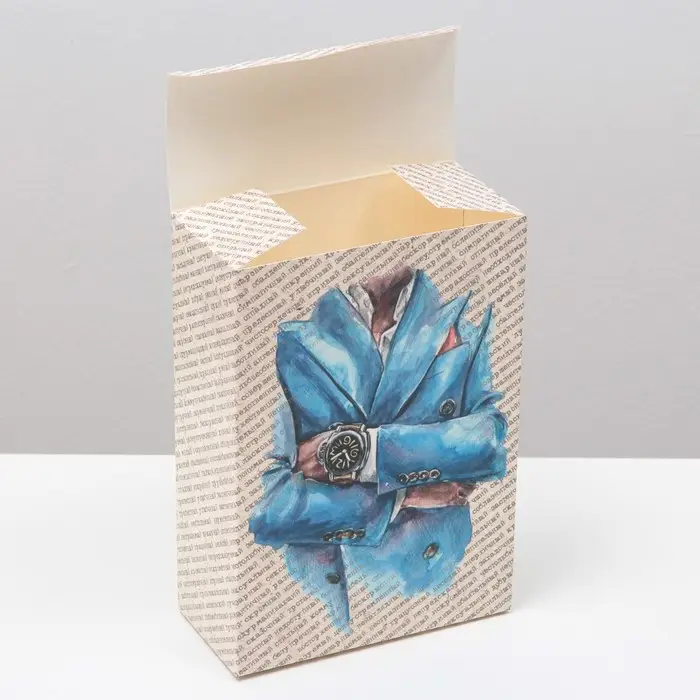 Коробка складная &laquo;Поздравляю&raquo;, 16&times;23&times;7.5 см