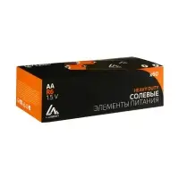 Батарейка солевая Luazon Heavy Duty, AA, R6, спайка, 4 штуки