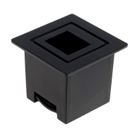 Встраиваемый светильник для лестницы, IP65, 3 Вт, 4000К, 48х48, квадрат, черный Встраиваемый светильник для лестницы, IP65, 3 Вт, 4000К, 48х48, квадрат, черный