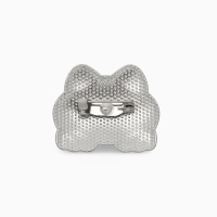 Брошь &laquo;Котёнок&raquo; озорной, цвет МИКС в серебре (неделимая фасовка 12 шт., цена за шт.)