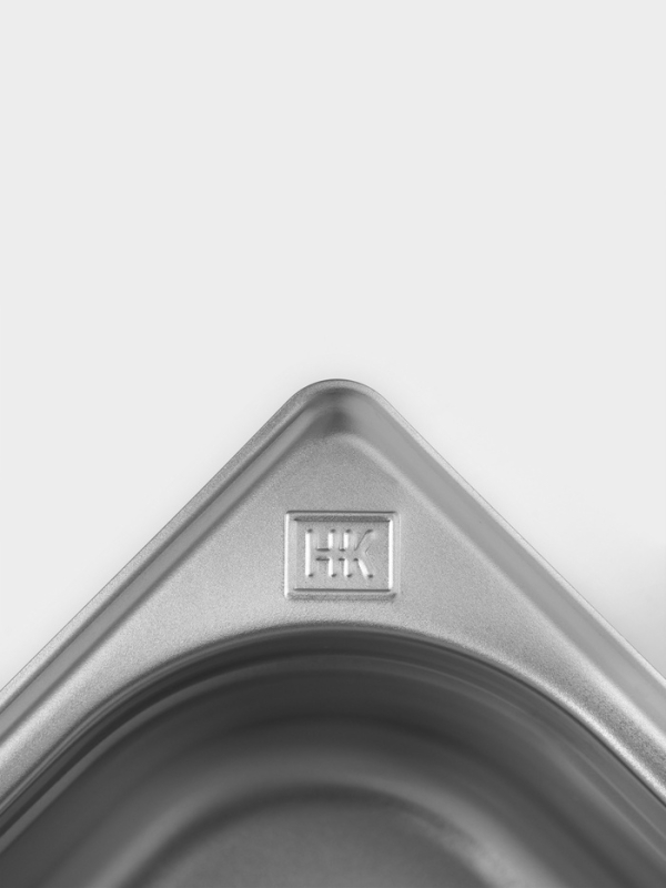 Гастроемкость 1/4x100 мм, 265*162*100 мм, толщина 0,8 мм