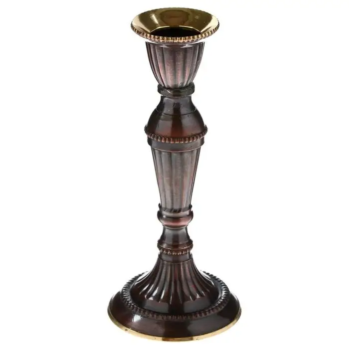 Подсвечник на 1 свечу &laquo;Кали&raquo;, 14&times;6.5&times;6.5 см, латунь