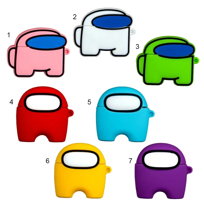 Чехол Apods Pro silicon мультяшки