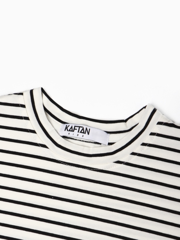 Футболка детская KAFTAN &laquo;Полоска&raquo;, рост 120 см