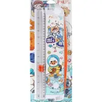 Резак для бумаги роликовый А4, до 3 листов,безопасное лезвие, длина реза 300мм,корпус белый