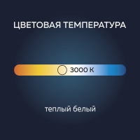 Лампа светодиодная Luazon Lighting, G4, 3 Вт, 220 В, 3000 K, 225 Лм, силикон