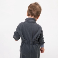 Комбинезон воротник-стойка, цвет серый, рост 92-98 см Комбинезон воротник-стойка, цвет серый, рост 92-98 см