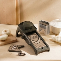 Овощерезка универсальная SL Home &laquo;Оливковая роща&raquo;, 5 лезвий, цвет оливковый