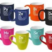 Кружка &laquo;Бабон&raquo; с покрытием софт-тач, ярко-красная