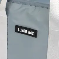 Термосумка на молнии, 6.4 л, цвет серый