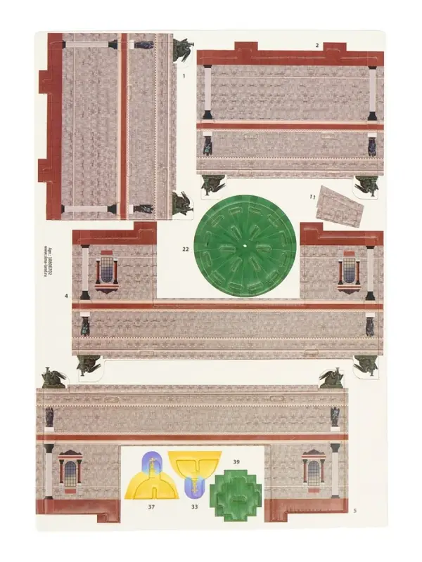 UNICON Конструктор из пенокартона "Исаакиевский собор"
