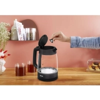 Электрический стеклянный чайник KI840830, 1,7 л, 2200 Вт